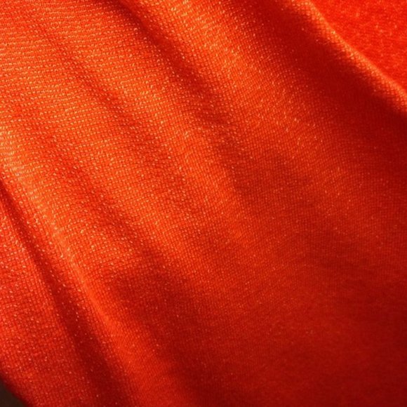 Michael Stars Orange Strech Sparkle Top - Picture 3 of 3